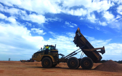 Construction work begins at Lucky Bay port